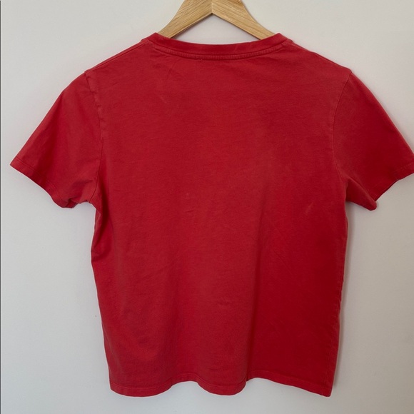 Sezane x Maddy Nye “AMOR” Short Sleeve Tee, Red - Picture 6 of 11
